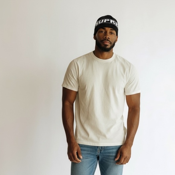 Supreme Earflap Beanie, in black - Picture 2 of 4